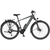 Fischer E-Bike FAHRRAD "TERRA 6.8I 711 ULTIMATE" Gr. 55, grau (weiß, neutral), Elektrofahrräder, 55cm, 28 Zoll (71,12cm), E-Bike
