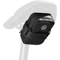 RockBros Mini Satteltasche mit CO2-Kartuschenhalter - Schwarz/Grün