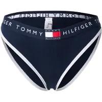 Tommy Hilfiger Rib Bikini Dark Night Navy Größe: M | Unterhosen Outlet | Damen | Schwarz