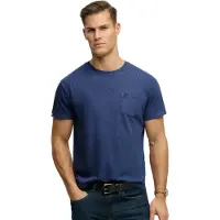 Superdry Cotton Classic Linen Pocket Kurzarm-t-shirt
