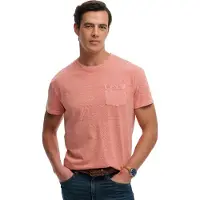Superdry Cotton Classic Linen Pocket Kurzarm-t-shirt