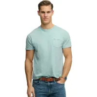 Superdry Cotton Classic Linen Pocket Kurzarm-t-shirt