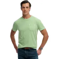 Superdry Cotton Classic Linen Pocket Kurzarm-t-shirt