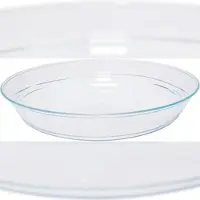 Garofalo Bayerische Tabletts aus transparentem Kunststoff, 19 cm