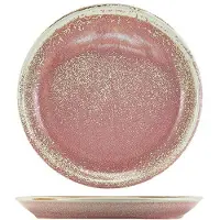 Genware Terra Porcelain Rose Tiefer Teller 24 Cm