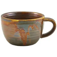 Genware Terra Porcelain Rustic Kupfer Kaffeetasse 22 Cl / 7,75 Oz