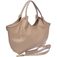 Isabella Rhea Beige Rindsledertasche