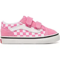 Vans kinderschuhe Old Skool V COLOR THEORY CHECKERBOARD Pink Fizz kind