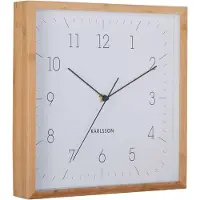 Karlsson - Wanduhr Neat Cuadrado - Weiß - 4.5x29.2x29.2cm
