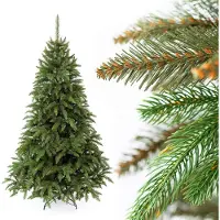BOGATECO Weihnachtsbaum künstlich 180cm | Material PVC und PE - Premium | künstliche weihnachtsbäume natürliches Aussehen | unechter Tannenbaum inkl. Metall Christbaum Ständer | Christmas Tree |