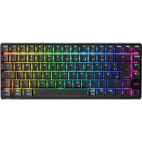 XTRFY K33 Compact Wireless, Kabellos, USB + RF Wireless + Bluetooth, Mem-chanical key switch, QWERTZ, RGB-LED, Schwarz