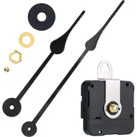 Crrynuo Uhrwerk Ersatz 1er-Set, Hohes Drehmoment Für Zifferblätter 56Cm Wanduhr