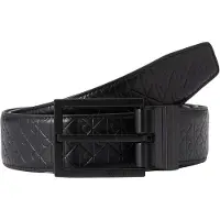 Calvin Klein Square Buckle Smooth Belt Blackaop/black/matte Black Größe: 85 | Gürtel Outlet | Herren | Schwarz