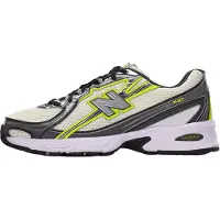 New Balance Unisex 740 White Größe: 44.5 | Laufschuhe Outlet | Unisex | Weiß