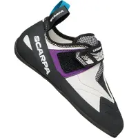 Scarpa Origin VS LV - Relaxed Fit Kletterschuh fürs Indoor-Bouldern - , Farbe:1156-white/purple, Größe:38.5 (5 1/3 UK)
