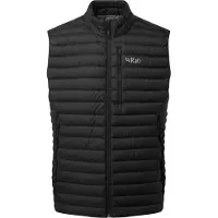 Rab - ärmellose Stepp-und Daunenjacken - Microlight Vest Black für Herren - Größe M - schwarz