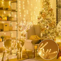 Lapamax LED Lichterkette 100M 2000 LED Warmweiß, 8 Modi Weihnachtsbaumbeleuchtung Deko für Weihnachtsbaum Halloween Party Garten