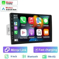 StarTech.com Autoradio MP5 - 1-DIN - 23 cm Touchscreen 1024x600 - Bluetooth, FM, USB/microSD - 4x45 W - Lenkradsteuerung - Schwarz