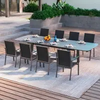 Mwh Verona/Anderno Gartenmöbel-Set 9tlg.