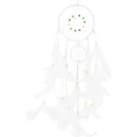 Crrynuo Nachtlicht mit Federn, Wandleuchte, Heimdekoration, Nachttischlampe für Kinderzimmer, Babyzimmer, Wohnzimmer, Geburtstagsgeschenk (Weiß)