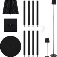 Aibecy Neoglint LED-Tischlampe, moderne Stehlampe mit Touch-Steuerung, dimmbares Nachtlicht mit 3 Farbtemperaturen fuer Wohnzimmer, Schlafzimmer, Arbeitszimmer, Buero