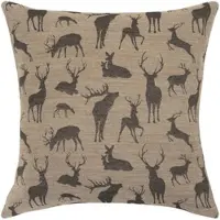 PAD Dekokissen "HERD", light braun, B:45cm L:45cm, Acryl, Baumwolle, Polyester, Viskose, Wolle, Dekokissen_Sitzkissen_Kissenhüllen, Dekokissen, Made in Europe