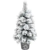 Atmosphera Créateur d'intérieur® Künstliche beflockte tanne windy peak h.70cm - Atmosphera créateur d'intérieur