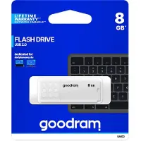 Goodram UME2 UME2-0080W0R11 Pendrive (8 GB, USB 2.0, weiss)