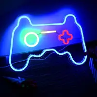 Lapamax Neon Led Licht USB, Neon Schild , Nachtlicht,Neonlicht Led Wanddeko, Gaming Deko Zimmer Party Bar Kinder Geschenk(Game)