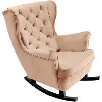Domo DomoHome Relaxsessel Armlehnensessel Armlehnen Fernsehsessel Loungesessel Polstersessel Couchsessel Armsessel Chair Wohnzimmersessel Ohrensessel | 102x81x95cm | Powder pink_29829