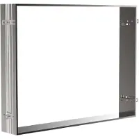Emco Einbaurahmen ASIS prime für UP-Lichtspiegelschrank 822x722mm