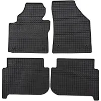 Petex Gummimatte für VW Touran ab 02/2003-08/2015 5-7 Sitzer vorne und Fahrgastraum 1. Sitzreihe