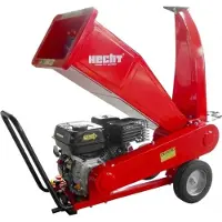 HECHT Gartenhäcksler Holzhäcksler Benzin 6208 | 5,2 kW / 7 PS | bis 7 cm | 208 cm³ | Messerwalze mit 2 rotierenden Messern
