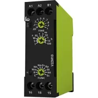 TELE V2ZM10 12-240V AC/DC Tidsrelæ Multifunktionel 1 stk Tidsområde: 0.05 s - 100 h 1 x skiftekontakt