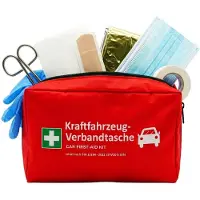 Karat KFZ-Verbandtasche DIN 13164:2022 - Erste Hilfe Set Verbandkasten für PKW Auto 1 St