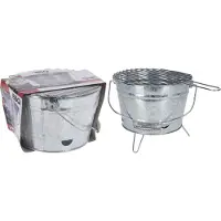 Bbq collection Grillfass aus Zink Modell ø27cm bbq