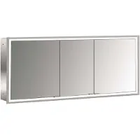 Emco prime Facelift LED-Lichtspiegelschrank 160 cm, 3 Türen, Unterputzmodell