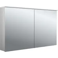 Emco pure 2 design LED-Lichtspiegelschrank mit integrierter Beleuchtungsegel, 2 Türen, 1200x711x153mm, 979705405