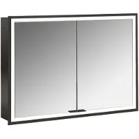 Emco prime Lichtspiegelschrank, 1000 mm, 2 Türen, Unterputzmodell, 949713593