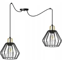 Light11 HOME LED Pendelleuchte mit Draht-Lampenschirm – Moderne Hängelampe / Deckenleuchte im Industrial Design