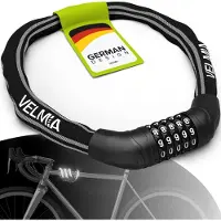 OEM Programmierbares Ziffernkettingsschloss von gehärtetem Edelstahl Reflektierende Streifen Extra Sichtbarkeit