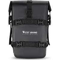 West Biking 5L Motorrad Seiten Gepäcktasche Umhängetasche Werkzeugtasche Wasserfest, mit reflektierenden Motiven, Verschleißfestigkeit Reißfestigkeit