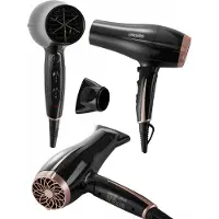 Mesko Haartrockner MS 2249 2000 W, Anzahl der Temperaturstufen 3, Schwarz/Rosa