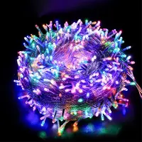 Lapamax 20M 200LED 8 Leuchtmodi LED Lichterkette für Weihnachtsbaum Party Garten Dekoration Weihnachtsbeleuchtung Lichterketten Innen Lichtschlauch Strom