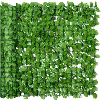 Fortuna Lai Sichtschutzhecke Künstliche Hecke 300x100cm, hellgrün, ideal für Balkon & Wanddekoration, UV-beständig & pflegeleicht