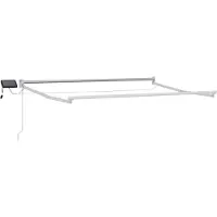vidaXL Manuelle Gelenkarmmarkise mit LEDs 3,5 x 2 m