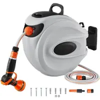 StarTech.com SM - Wasserschlauchtrommel 180° 20m x 12mm - Schwenkbare Wand-Schlauchbox mit Aufwickelstopper und Wandhalterung
