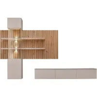 Meublorama AM-CAMERON-ZHJ CM WSN*2C/56KG, 2 Tür(en), 4 Regale, Schwarz, Mitteldichte Faserplatte (MDF), 2 Jahr(e), 400 mm