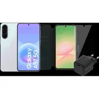 Samsung Galaxy A57 256GB Hellblau 5G + Komplettes Zubehörset