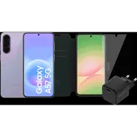Samsung Galaxy A57 128GB Lila 5G + Komplettes Zubehörset